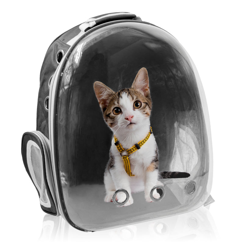 Mochila Pet Visão Panorâmica Gato Cachorro Cão Passeios Astronauta