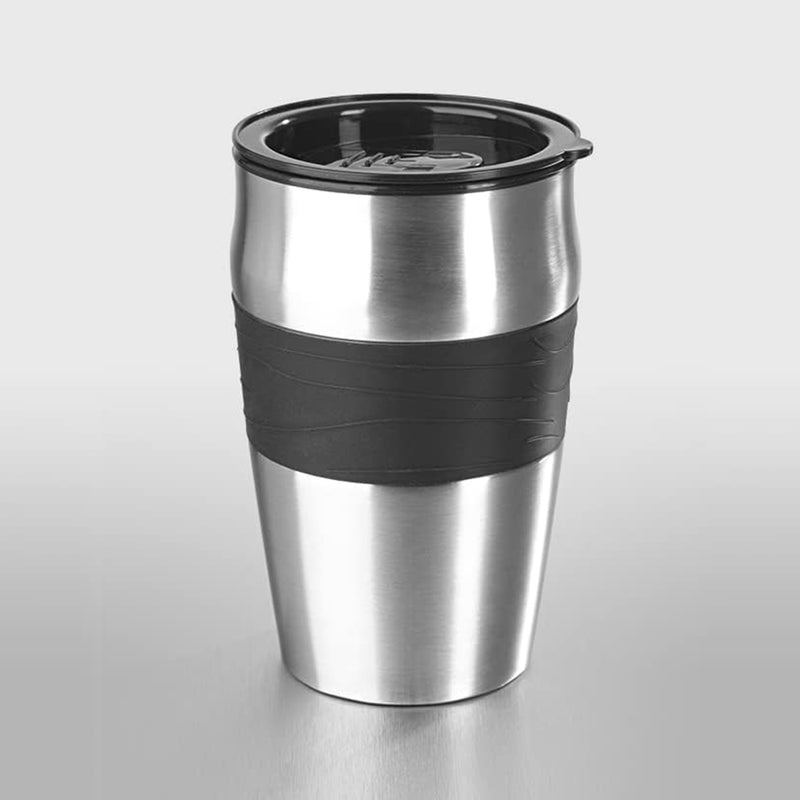 Cafeteira Elétrica Com Copo Térmico Inox Individual Mini