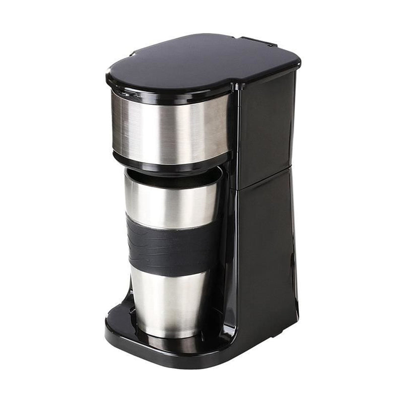 Cafeteira Elétrica Com Copo Térmico Inox Individual Mini