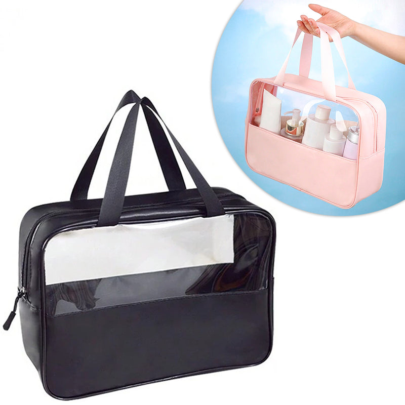 Necessaire Transparente Organizador Viagem Bolsa Grande