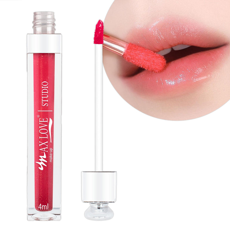 Gloss Lip Volumoso Lábios Vegano Maquiagem Max Love