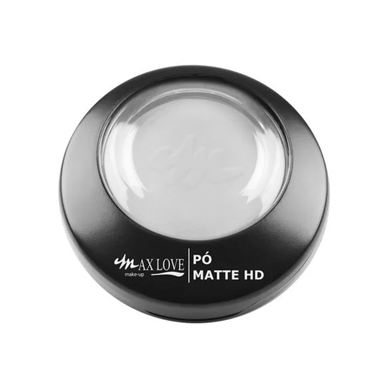 Pó Facial Compacto Matte HD Pele Maquiagem Max Love