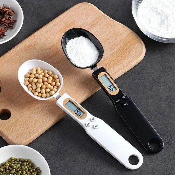 Colher Balança Digital Medidora Dosador Para Restaurante Dieta Receitas