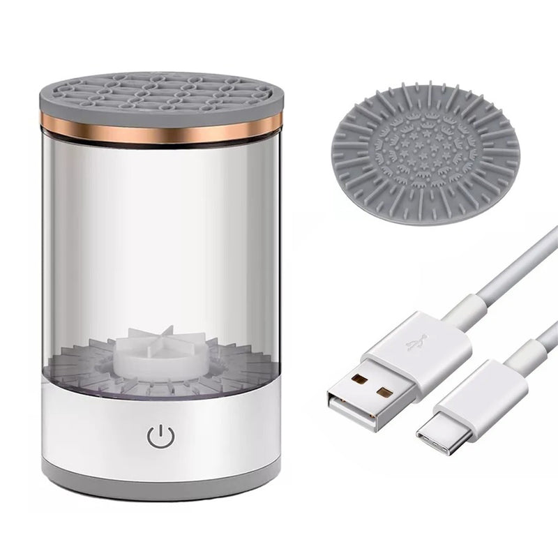 Lavador De Pincel Limpador Automático Maquiagem USB Salão Casa