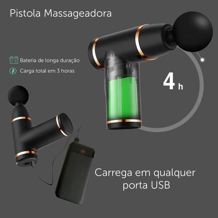 Massageador Eletrico Muscular Relaxante