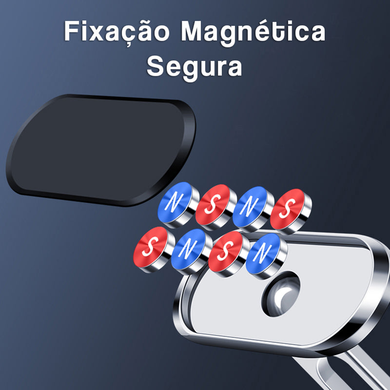 Suporte Celular Automotivo 360 Universal Magnetico Para Carro Imã Veicular