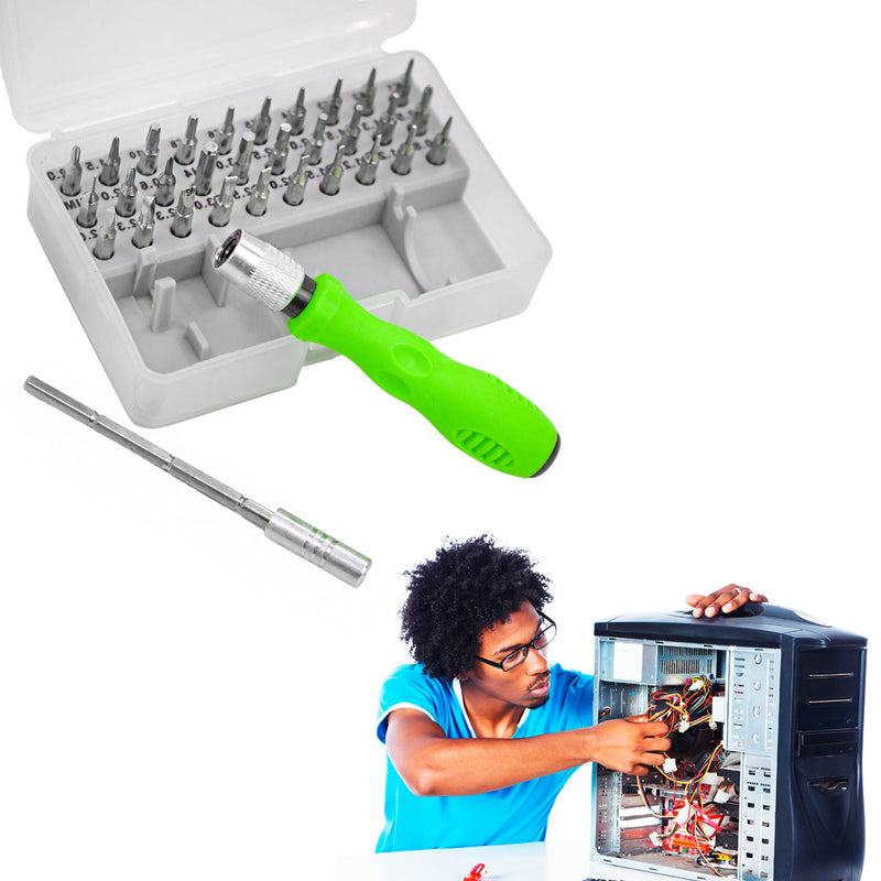 Kit Chaves Ferramenta Celular Manutenção 32 em 1 Ferramenta Reparo Eletronicos
